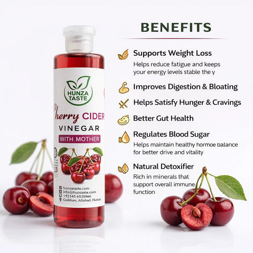 Cherry Cider Vinegar (With Mother)